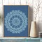 GSS Designs Large Mandala Stencil 16x16 Inch – Reusable Rangoli Wall & Floor Template for Painting on Walls, Fabric, Furniture & DIY Home Decor
